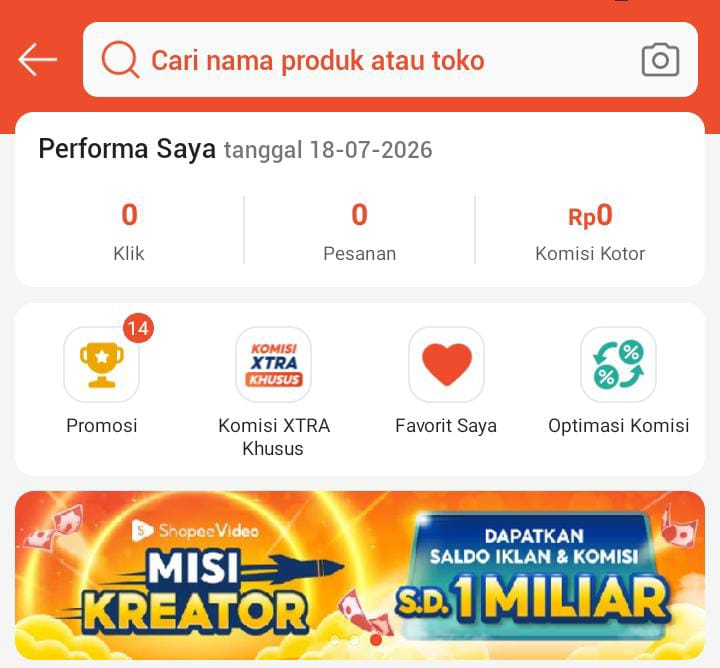 arcte6's tweet photo. day 1 bismillah🙏 ayo moots sesama affiliate #moots #affiliate https://t.co/zNbyxhz74M