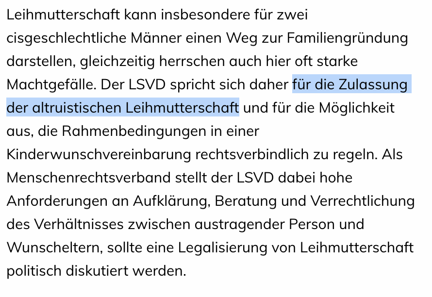 mr_jenswinter's tweet photo. Der LSVD (Lesben- und Schwulenverband) fordert übrigens die Legalisierung von Leihmutterschaft und Eizellenspende in Deutschland und gleichzeitig, „sexuelle Vielfalt“, heißt Fetische, an 1- bis 6-Jährige in Kitas zu tragen. Letztes Jahr erhielt er dafür 930.000 Euro Steuergeld. https://t.co/5U8QThu5Mo