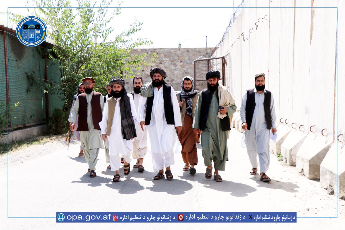 opa_af's tweet photo. د زندانونو چارو د تنظیم ادارې د پالېسۍ او مسلکي چارو مرستیال د کابل ولایت د نشه یي توکو ځانګړي امنیت لرونکي محبس څخه ارزونه وکړله
https://t.co/zSze3tlHiF https://t.co/iAhJkTaojj