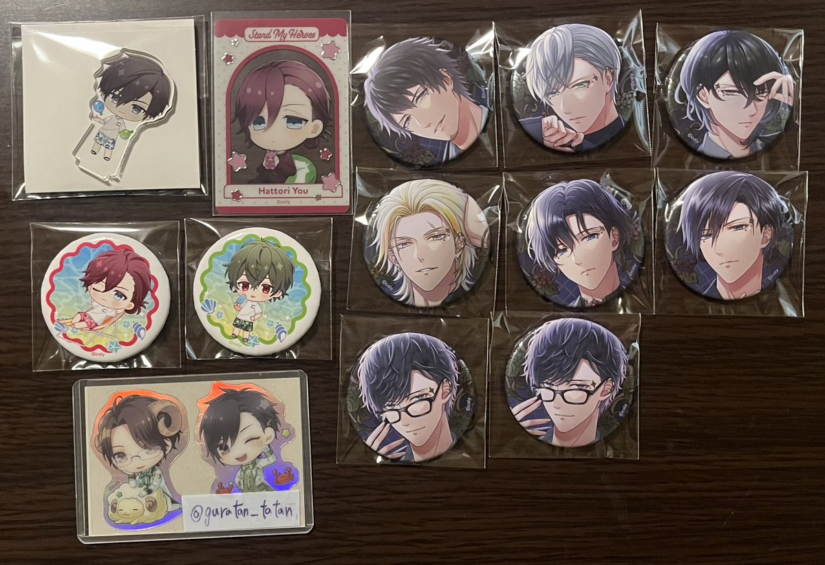 guratan_tatan's tweet photo. スタマイ まねきねこ アニメイト AGF おうちでーと アクスタ 缶バ クリカ フォトカ アルカナカード 特典 交換

譲　*青山 *今大路 由井 渡部 朝霧 *荒木田 *服部 誠 *桧山 *槙 *大谷 九条 桐嶋 宮瀬 瀬尾 早乙女 宝生

求　夏目 菅野

まとめての方優先
*の方は夏目との交換優先
レア⇔レア https://t.co/gKfmrNRFWY