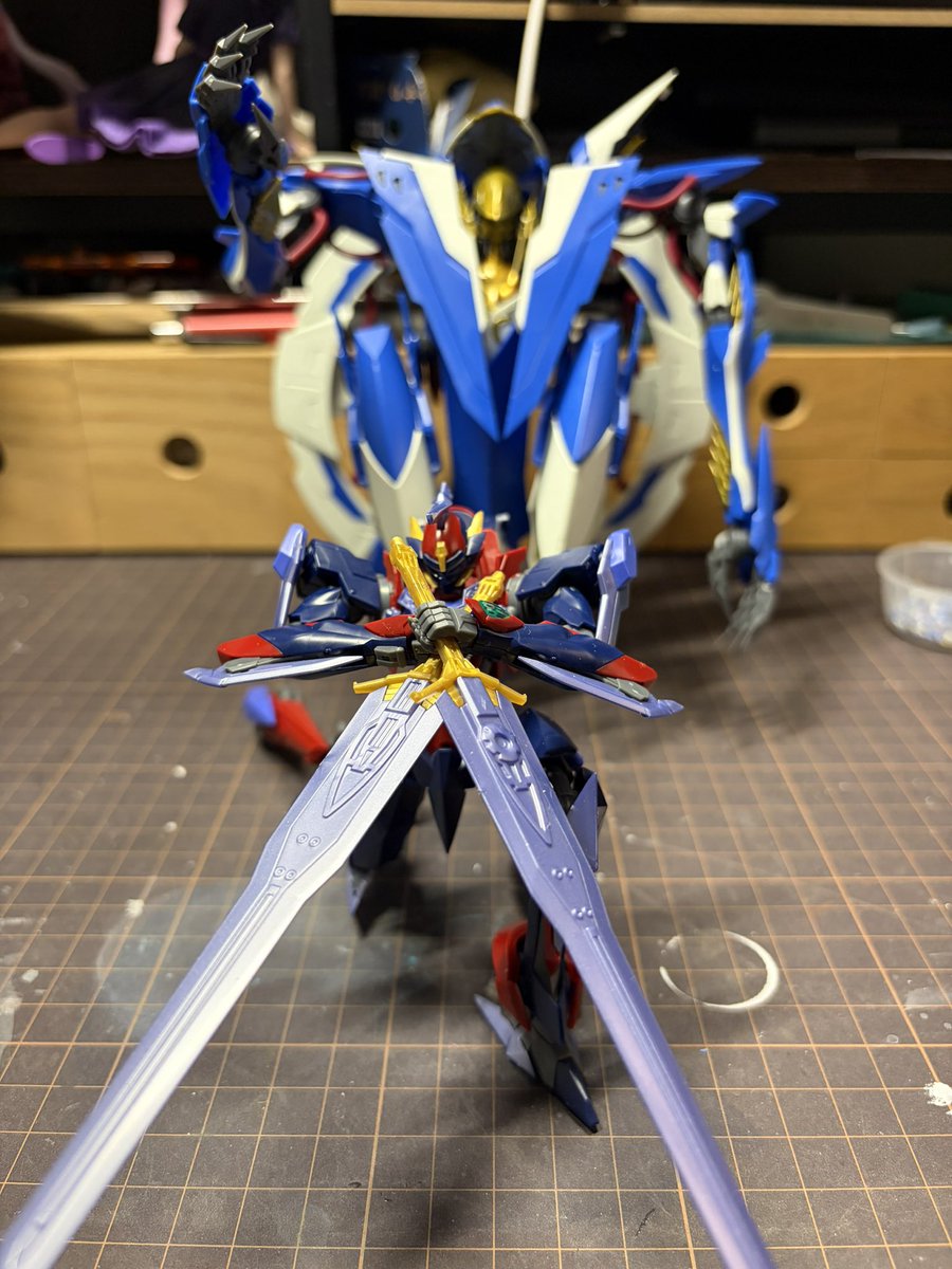 YojyoHanArchive's tweet photo. なんか…うまくいかない
全部バラして組み直ししてもズレてる
おのれアルテミスめ！

あなたは順調ですか？

#コードギアス
#奪還のロゼ
#Ziアルテミス
#Ziアポロ https://t.co/AiyzJGWYlQ
