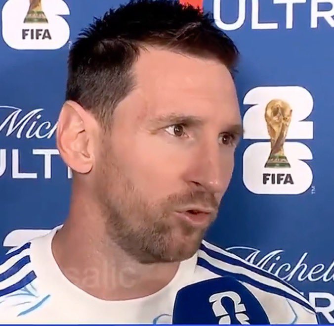 RealityLfc's tweet photo. 🚨Lionel Messi on Dibu Martinez in tears after loosing the World Cup final.

🗣️“I feel his pain for this lose, he has been outstanding for us since the start of this World Cup and deserves to win this trophy yet again with us but I also feel we let him down by not being able to play well enough for a win.”

“He struggle to make every possible save so we can manage to get to the end of the game and maybe penalties but the red card keeps punishing us for the rest of the game.”

“I console him and also let him know he was once a champion and this isn’t just a lose for him alone, we’re all together in this, we fought well but they deserve the win just like they played. In football you just can’t keep winning all the time, it’s something you should know and after you understand that it makes you seat up for what’s best for you.”