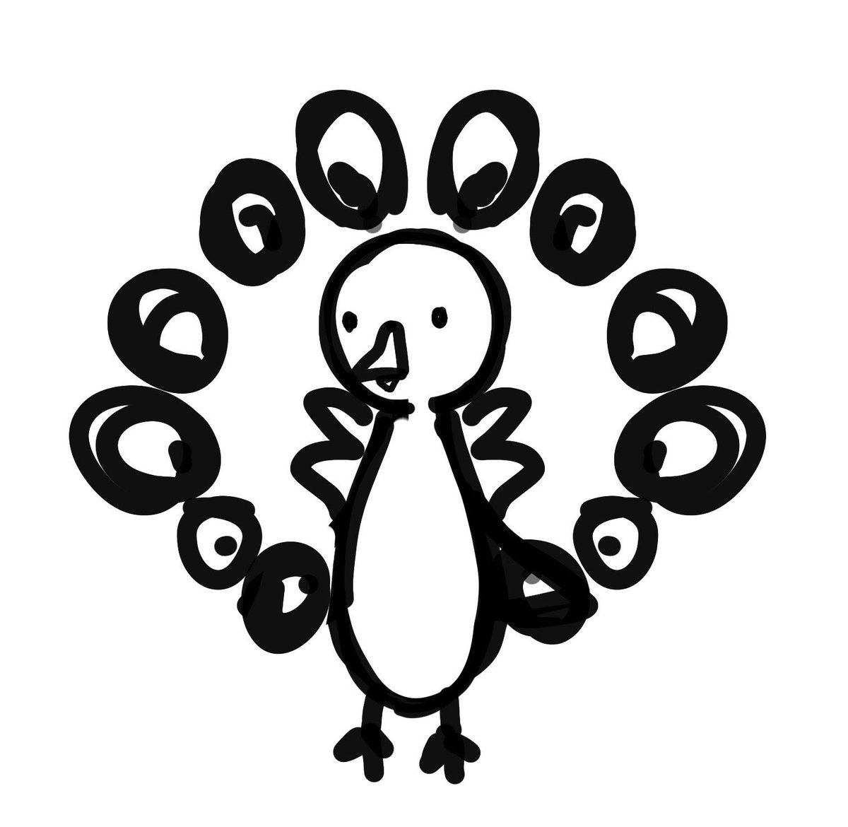 Pi_katyu_pi's tweet photo. くじゃく。 https://t.co/DhIw47ZxBx