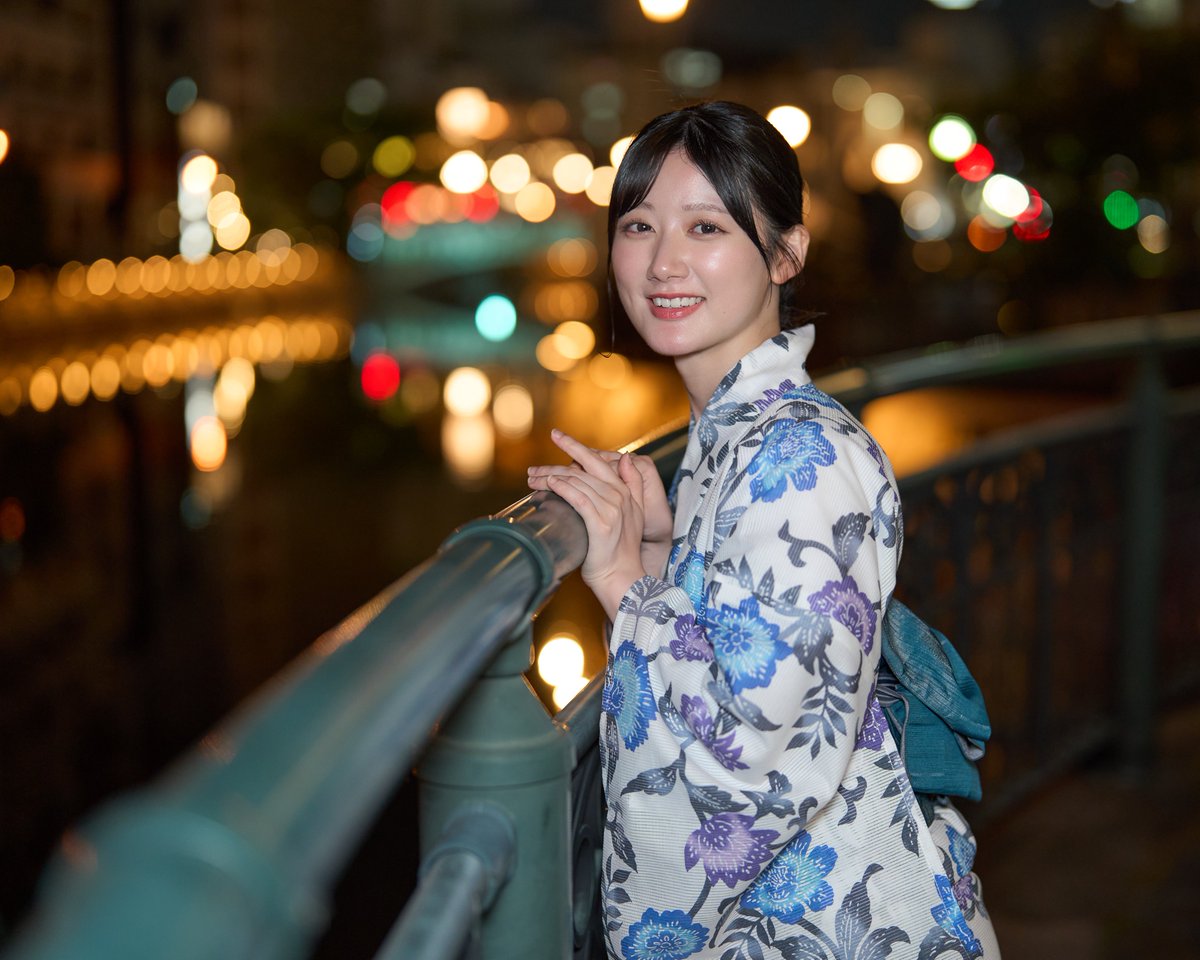 🌉🍷河面の灯り🍷🌉 みりんさん🌙（@mirin_portrait） #ポートレート