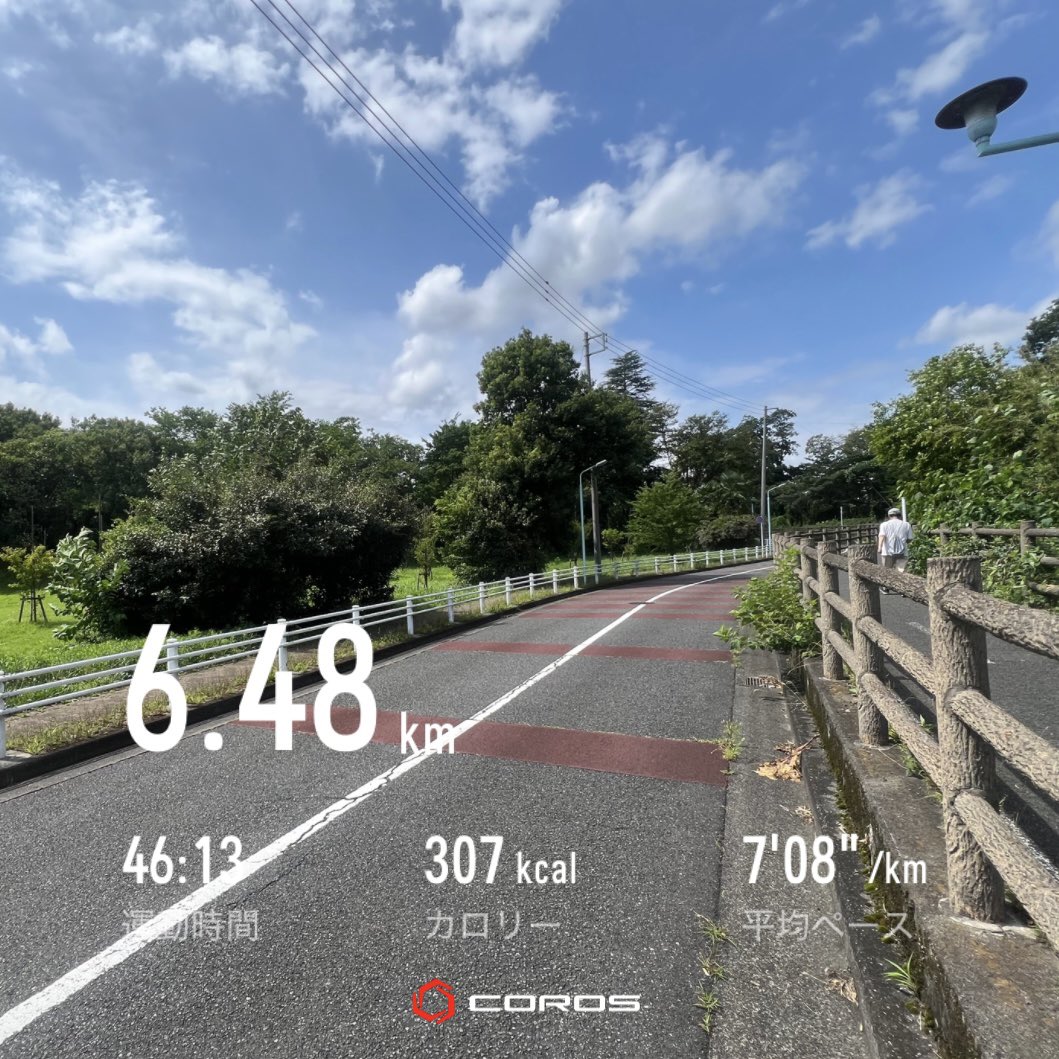 Youmixi_RUN's tweet photo. 土曜日。
暑熱順化ゆったりjog🏃‍♀️ https://t.co/M8XkHxIyAg