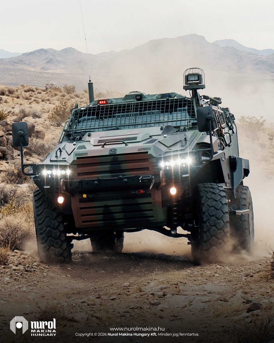 Nurolhungary's tweet photo. A felhasználói igényeknek megfelelően testreszabható, kiváló ballisztikai és akna-/robbanószer-védelemmel rendelkező NMS 4x4-et a rendfenntartó erők és a katonai egységek számára tervezték.

https://t.co/CaOotOXOF3
#nurolmakinahungary #nurolmakina #NMS4X4 https://t.co/Ifl1NprbPH