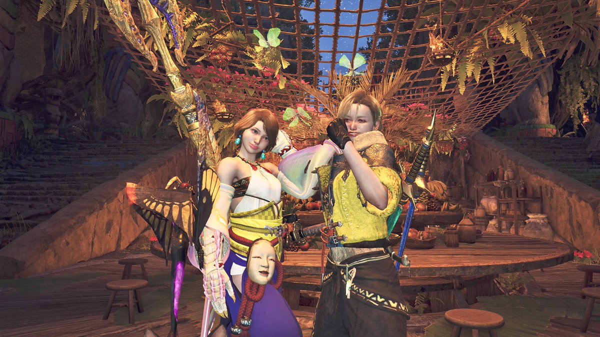 AkaInu_MH's tweet photo. 最近FF撮影会が激アツ(ง ˙˘˙ )ว
日に日に新キャラが増えててるんるん♪( ◜ω◝و(و "

自認クラウドしたいがために大剣使ってみたりするけど、立ち回り理解が皆無すぎるねェ…꜀(.௰. ꜆)꜄

 #モンハンサークル凪
 #FF凪 https://t.co/0cNACicDns