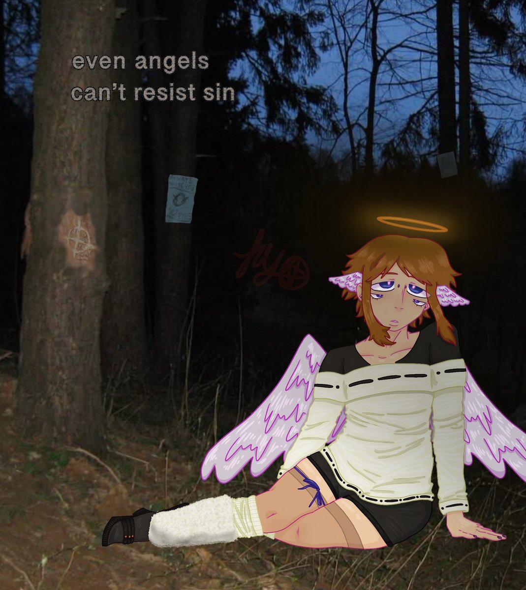 AlliAndAndrew's tweet photo. Angels aren’t real… right?
#creepypastaoc #creepypastatwt #creepypasta https://t.co/qfsHIHDZEa