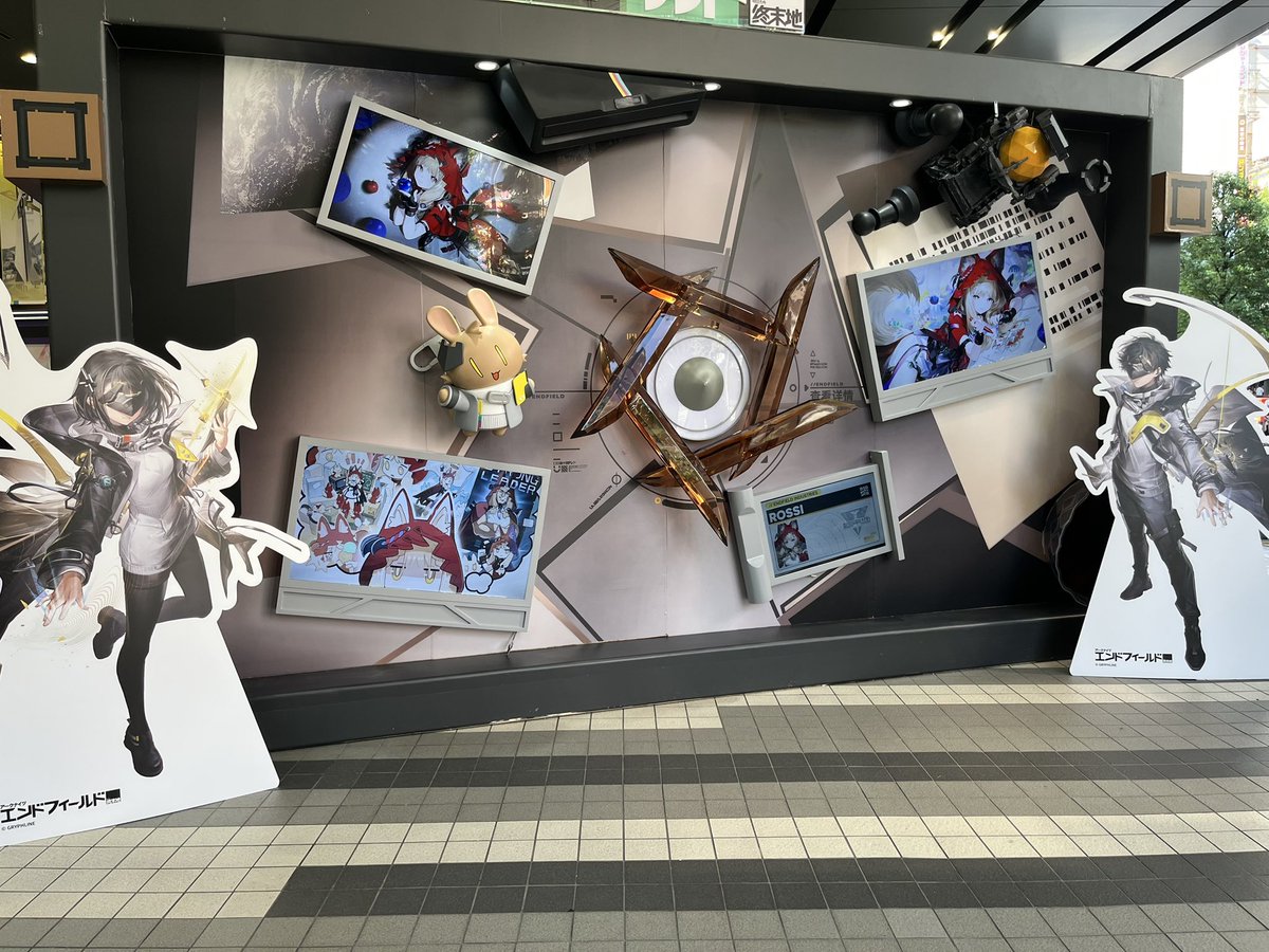 icemoon_55's tweet photo. ベルサール秋葉原のエンドフィールドイベ行ってきた！ https://t.co/1IWIpcXqLz