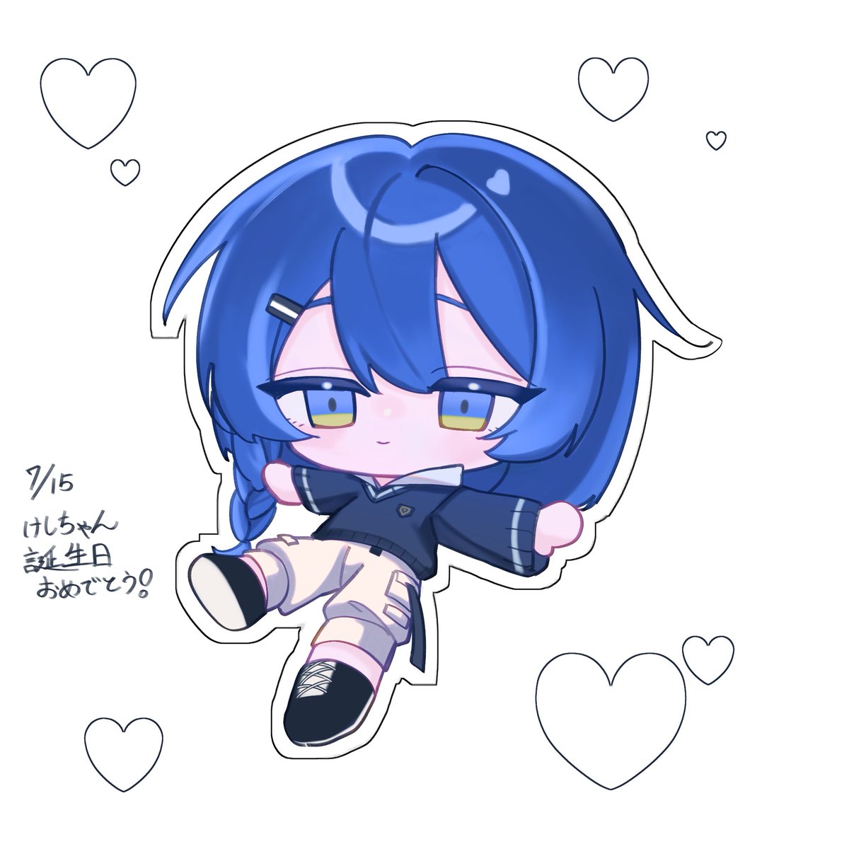 jingaisan_'s tweet photo. @keshigomu_des 
激遅おめおーめおめイラスト
#けしごむのふでばこ https://t.co/zeMtK2vxYd