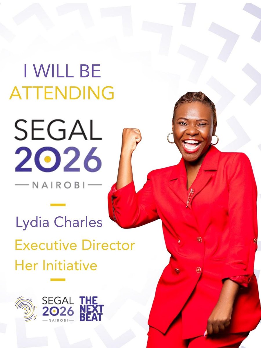 herinitiative's tweet photo. The next beat starts in Nairobi! 

Her Initiative will be part of #Segal2026.

We look forward to learning, connecting, and sharing ideas with inspiring changemakers from across Africa.

#TheNextBeat #ChampioningAfricanVisionaries https://t.co/cwjs9iHCGk