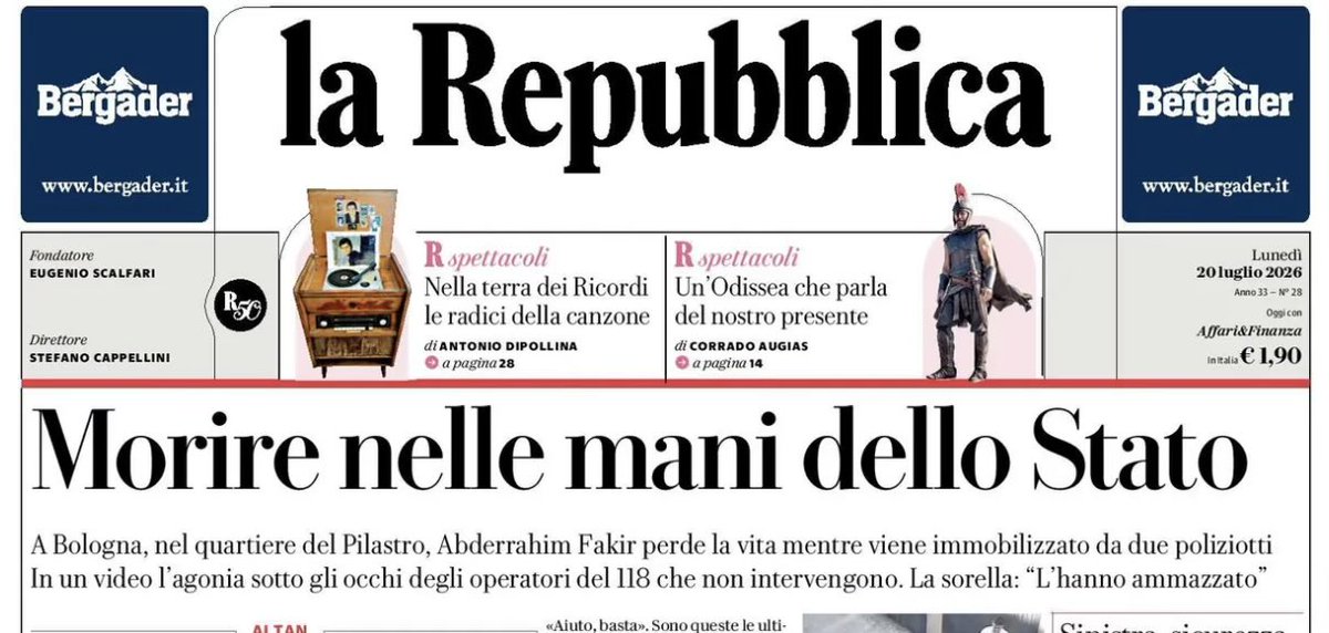 aledige's tweet photo. Cambiano i direttori ma #Repubblica rimane il solito rotolo di carta igienica. https://t.co/zI3DDeJgIq