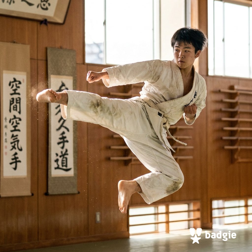 badgie_com's tweet photo. Karate progress is built in the pause after contact.

Ask athletes to finish every strike with posture, eyes up and one clear next cue. If they cannot hold the shape, they cannot repeat it.

#Badgie #Karate #SeeNoLimit https://t.co/WeJjOLmyEw