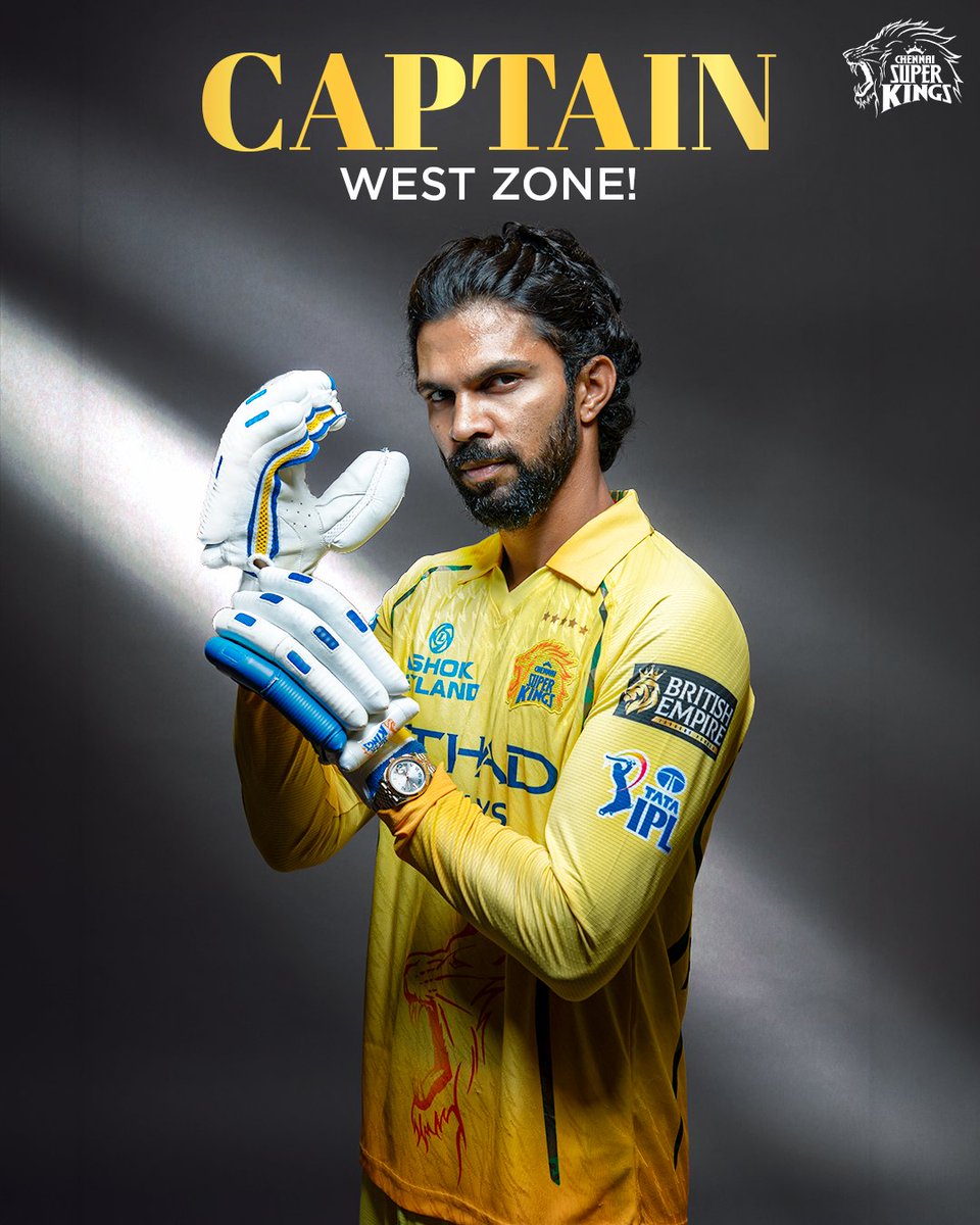 ChennaiIPL's tweet photo. Lions on the prowl for the Duleep trophy 🦁🔥

#WhistlePodu #DuleepTrophy https://t.co/jUKPMFsc2y