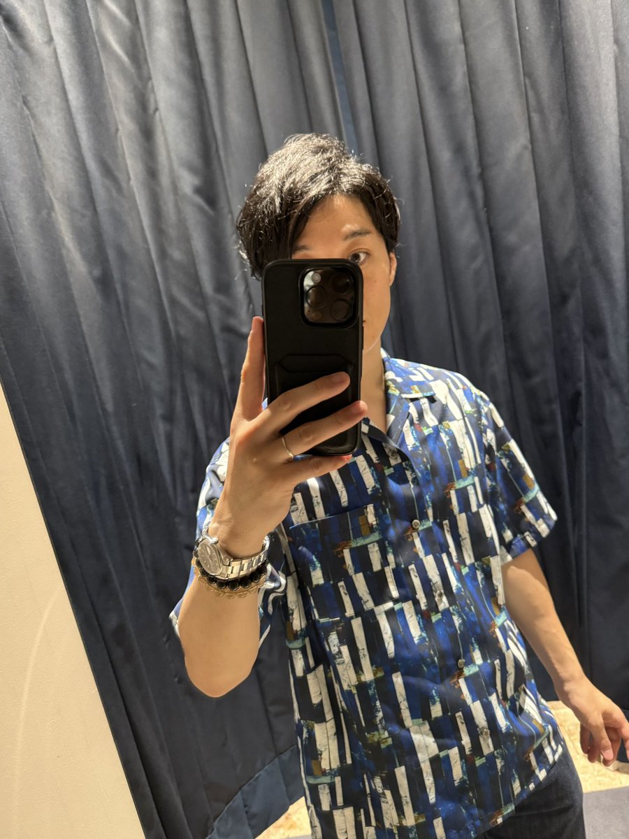 ryosuke_k666's tweet photo. 今日まで帰省していたので地元盛岡の百貨店川徳の1FにできたヘラルボニーさんのISAI PARKへ😊
行きたいと思いつつもなかなかタイミングがなく、ようやく来れて良かった✨
好きな感じのシャツを発見したので衝動買いしてしまいました😁
@heralbony @ISAI_PARK https://t.co/9kTfKE3N8R