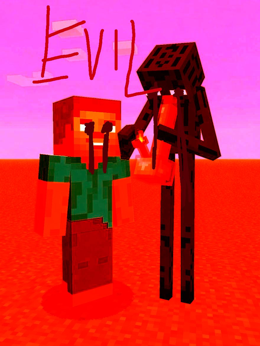 somethinghesse's tweet photo. @Enderman "I Think Steve Wants A Toke" https://t.co/V1uaK7iU7H