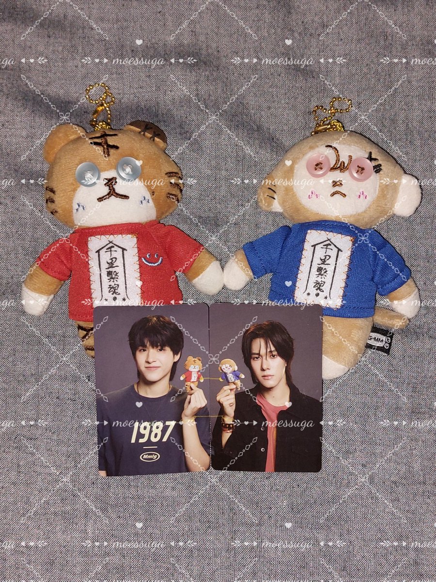 Moessuga's tweet photo. tiger monkey soulmate plush doll 🤗
harus jemput bersama ya ❤️💙
#wu #skynani https://t.co/rhW56hCw8M
