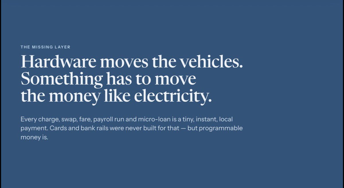 ntzs_co's tweet photo. Hardware moves the vehicles. Something has to move the money like electricity. And that is nTZS