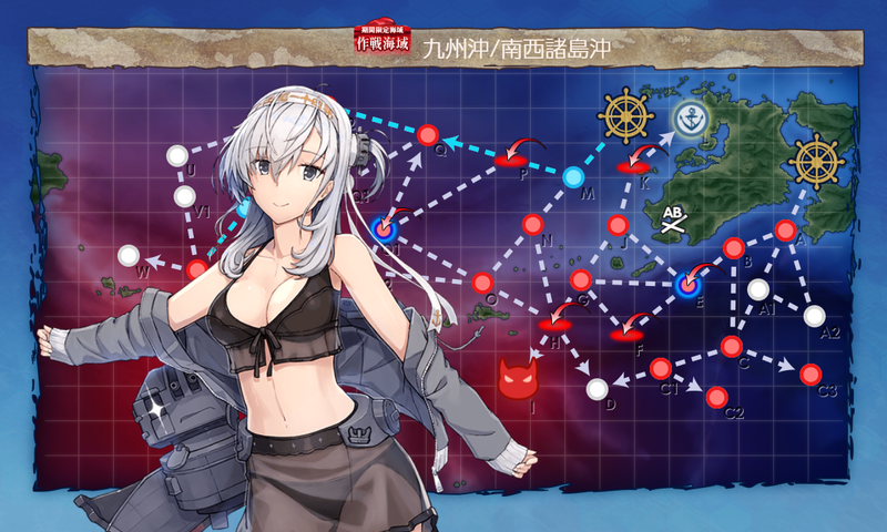 dustoid1141's tweet photo. 装甲破砕無しのストレートにて E1-3 突破。空襲戦以外は警戒陣ボスも警戒陣。ゲージ破壊時に桐、掘り1周目で花月ドロップし、運を使い果たしたのではないかとビクビクしている。 https://t.co/zkKjhLkdg4