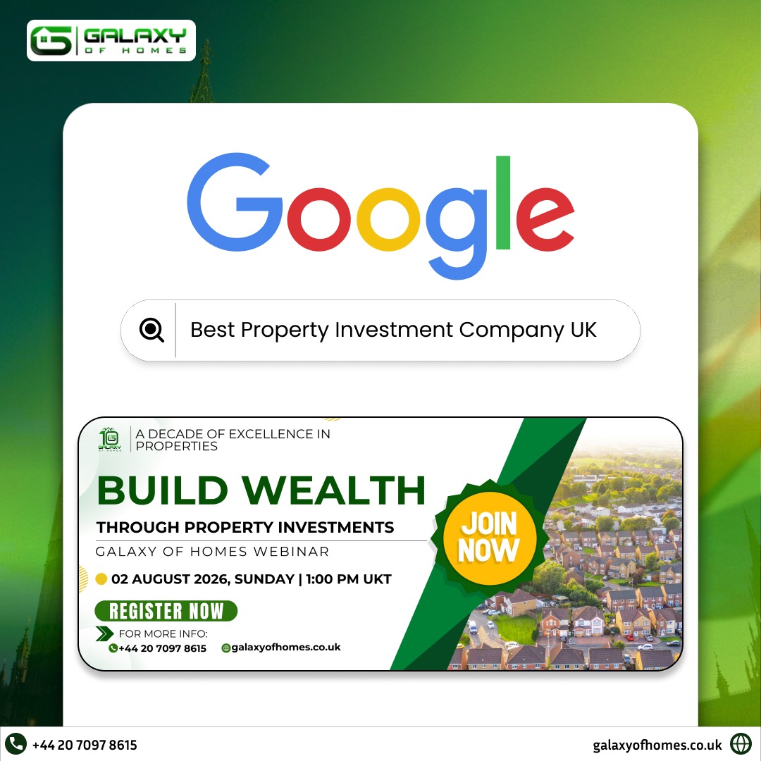 HomesGalaxy's tweet photo. Looking to invest in UK property?

Join our FREE Property Investment Masterclass and learn how to:
✅ Generate passive income
✅ Invest in the right UK locations
✅ Build long-term wealth
📅 02 August 2026, Sunday | 🕐 1:00 PM UKT
📌 Register: https://t.co/frKTGdMuL1 https://t.co/AOIcwJ55AX