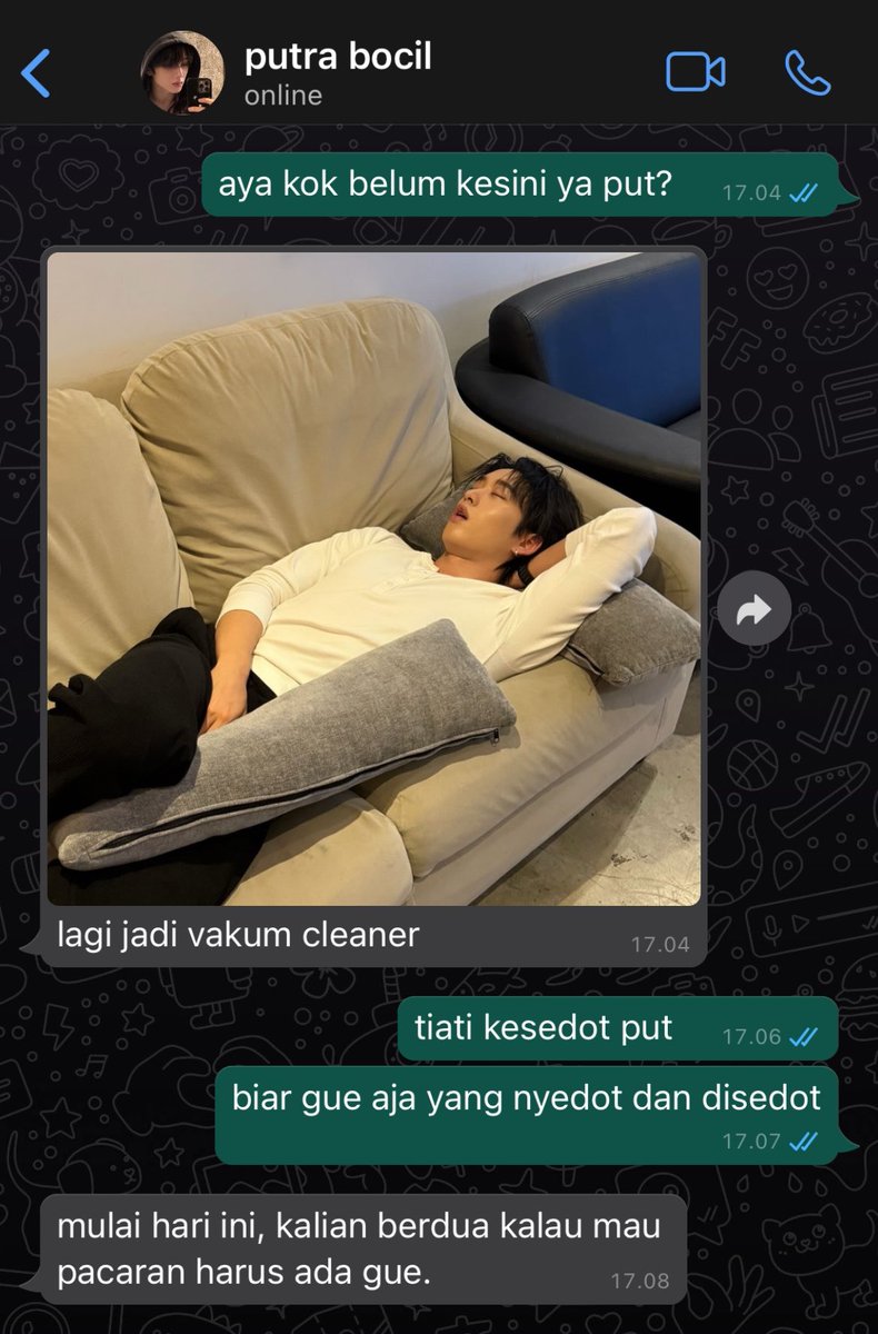 cinnamochan08's tweet photo. ketika juragan sapi egonya disenggol sama prank tiktok, dan ketika juragan sapi keceplosan jorok di depan adeknya janitra diraya.

a #williamest few tweet au. https://t.co/mzF1suyVho