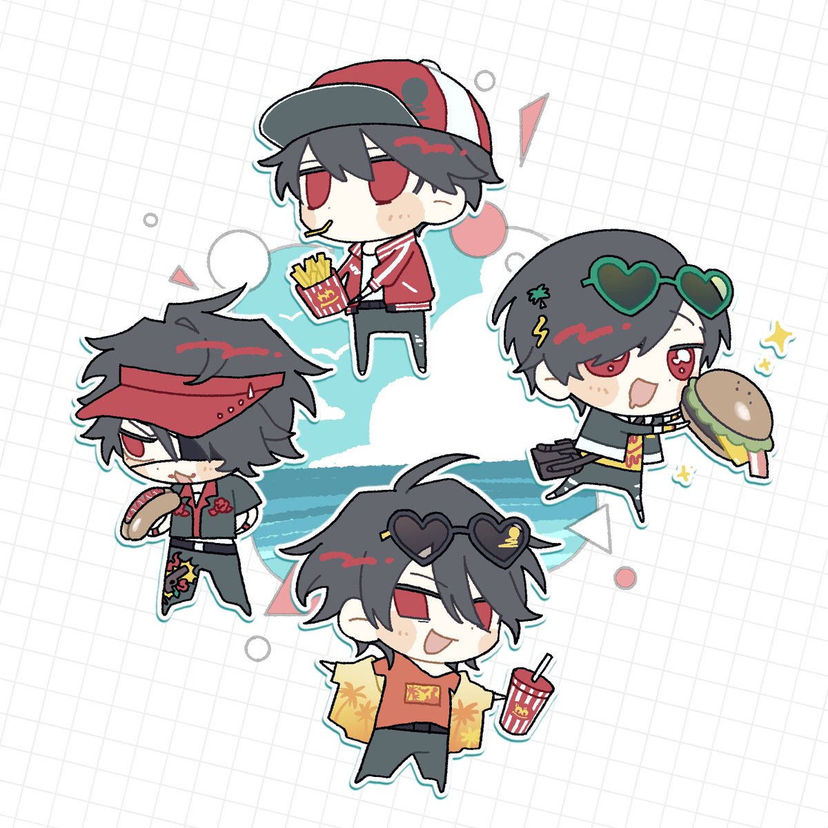 mochi__owo__'s tweet photo. 🍔✨️ https://t.co/xlZ2bRDxIm
