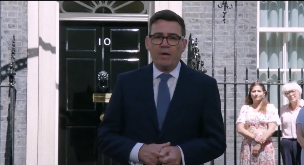 benonwine's tweet photo. Andy Burnham has refused to call for a General Election. What a complete hypocrite.

This is the same man who demanded a General Election when Rishi Sunak became Prime Minister, arguing that he had “no mandate from the people.”

So what’s changed?

If Burnham believed a Prime Minister without a public mandate should face the electorate then, why doesn’t the same principle apply now?

It seems the principle only matters when it suits his politics. 

That’s not consistency, it’s hypocrisy.