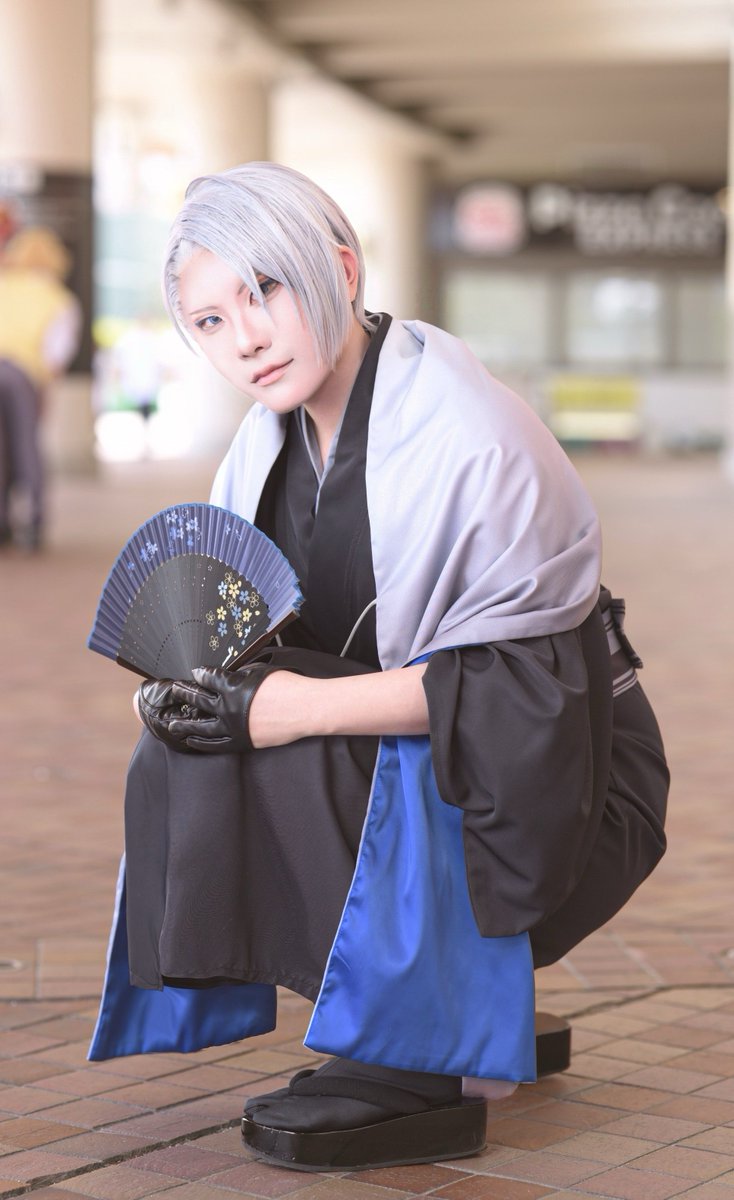 0x0SATUKI's tweet photo. ⿻ 刀剣 Cosplay ／ 山姥切長義 ⿻

主、暑さに参っていないかな？
…ふふ。無理をせず、少し休憩していこうか。

Photo：@8_k_5 

#アコスタみずほPayPayドーム福岡 https://t.co/BTWKve01Rn