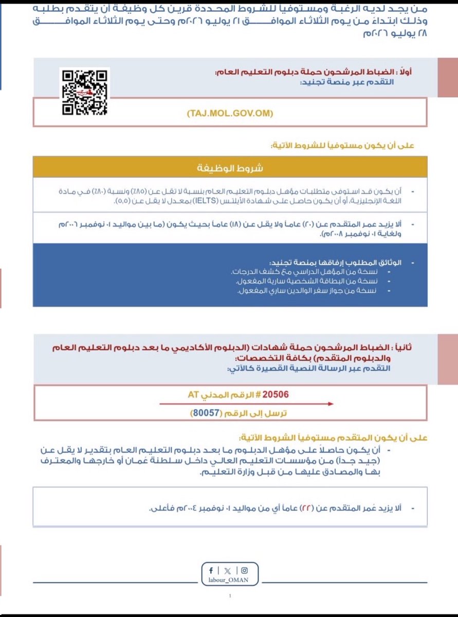 5no9h's tweet photo. في كل مرة تنزل فيها وظائف يرجع فينا الامل ثم ننصدم في كل مره بوجود شروط أكثر تعجيزاً من الشروط التي سبقتها العمر المطلوب يقل وكان من تقدم بهم عمر بسنوات قليله اصبحوا في اعداد "expired" ناهيك عن الشروط الاخرى !! 
إذا كانت هذه الوظائف مخصصة لصغار السن فماذا عن الذين بلغوا الثلاثين؟ https://t.co/cRVbpBcvCT
