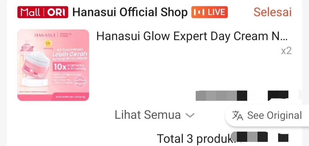 michimochi67835's tweet photo. Aku juga pernah belanja di Hanasui Official Shop. Pilihan produknya lengkap, jadi lebih praktis kalau mau checkout beberapa skincare sekaligus.
#racunshopee #shopeecheck #hanasui #rekomendasishopee #shopeeaffiliate https://t.co/kR7UXw6h4i