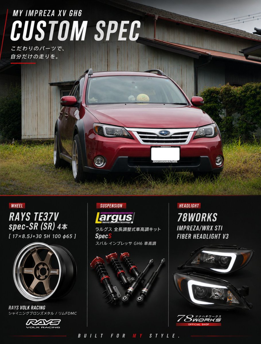 impreza4832xv's tweet photo. 最高の相棒として
いつもそばにいるインプちゃん😊🎶✨️

この車を知ってる人はいるかな〜🤭??

#SUBARU #インプレッサ #TE37
#��バル乗りと繋がりたい #車クイズ https://t.co/Xm3ORzVJAO
