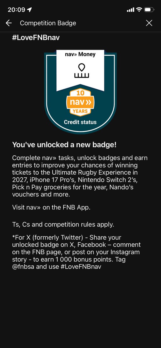 Preci_Mokwana's tweet photo. @FNBSA #LoveFNBnav https://t.co/BcumCM6oPu