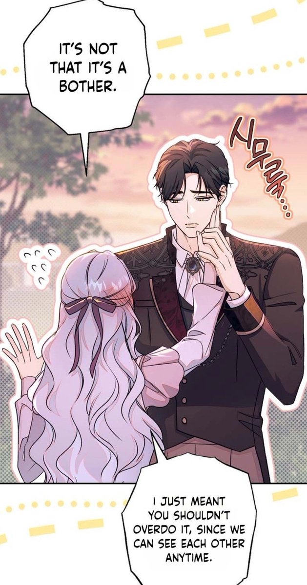 Jjk1Fari's tweet photo. Who can tell he had no dating experience before Lina, Edwin already knows full well how to use his charm to get anything 😭
Look him pouting, he's so cute☹️

Title: Unbeknownst to Me, I am Secretly Dating the Emperor https://t.co/EjvTDbfQuf