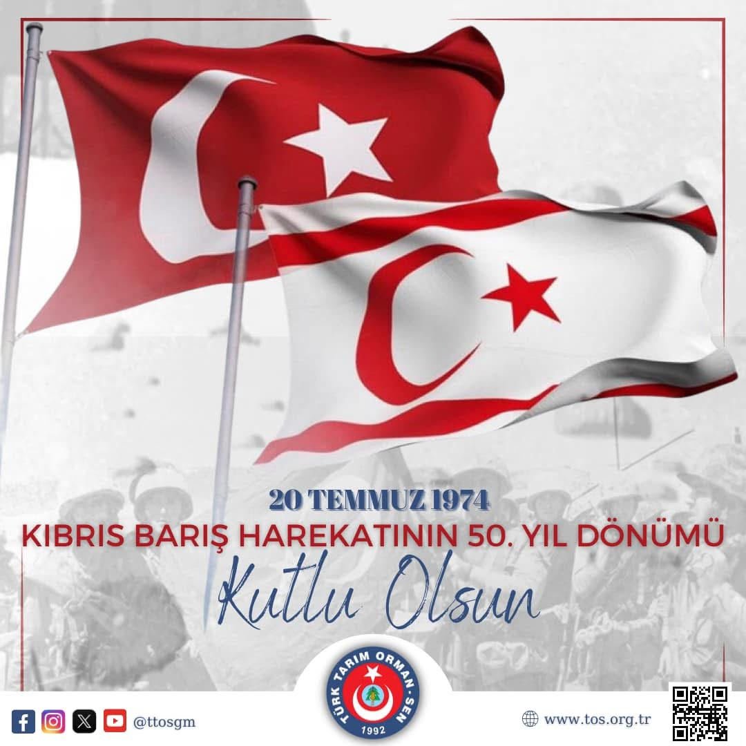 cerol27's tweet photo. “Kıbrıs Türk’tür Türk Kalacak”

Kıbrıs Barış Harekatı’nın 52. yıl dönümü vesilesiyle bağımsızlık uğruna yapılan şanlı mücadelenin öncüsü  Dr. Fazıl Küçük’ü, KKTC'nin kurucu Cumhurbaşkanı Rauf Raif Denktaş’ı, tüm gazilerimizi ve şehitlerimizi saygı, minnet ve rahmetle anıyoruz..! https://t.co/kH8hNroQEG