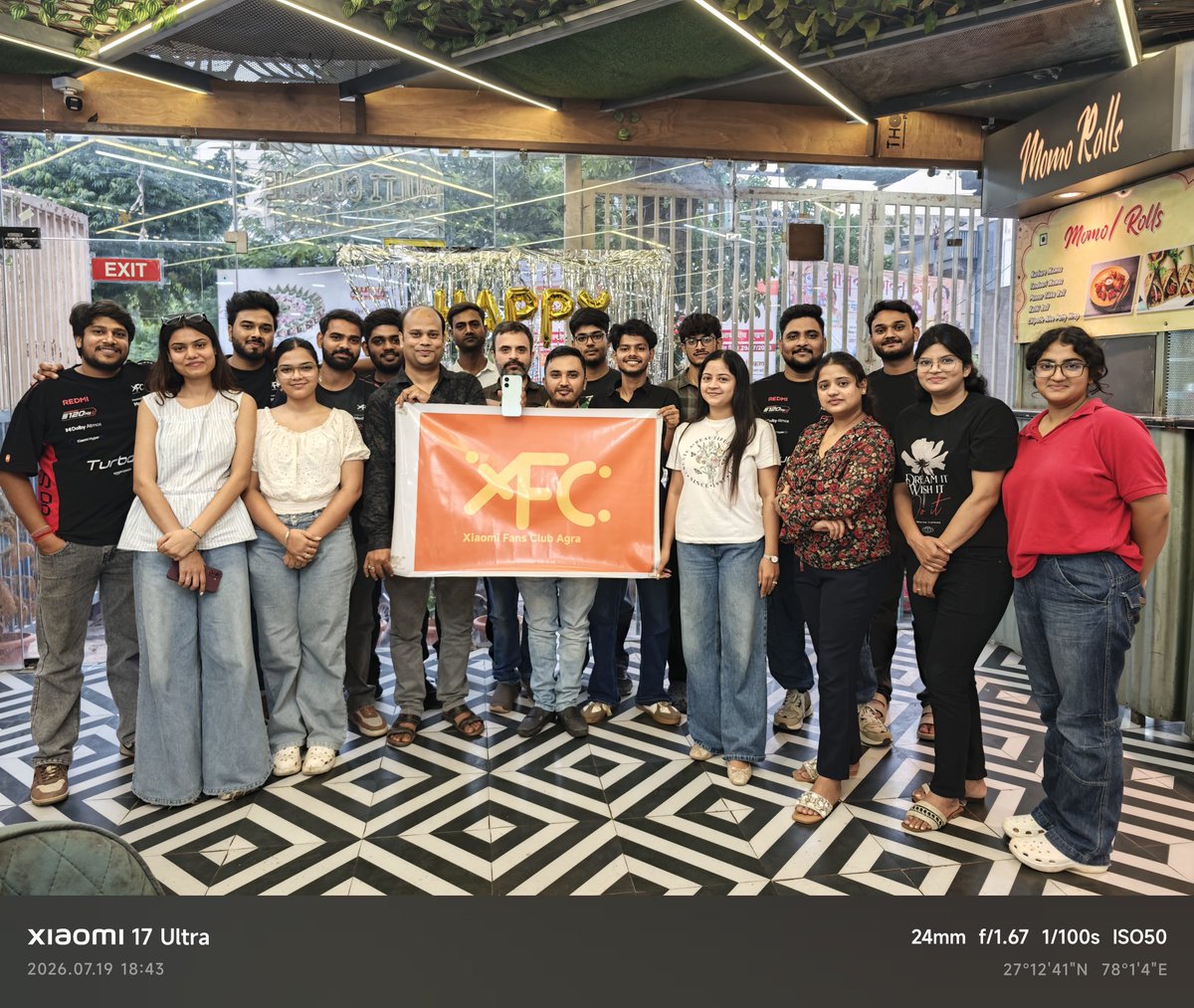 Yash_v0005's tweet photo. unforgettable moments! Had a  wonderful time at the @XFCAgra    meet exploring the new 🫶#RedmiTurbo5. Thanks to the Xiaomi Family for making it such a fun and engaging experience. See you all at the next meetup!
@Ritij 
@pixelwithme 
@RedmiIndia https://t.co/pGfjbuAgRa