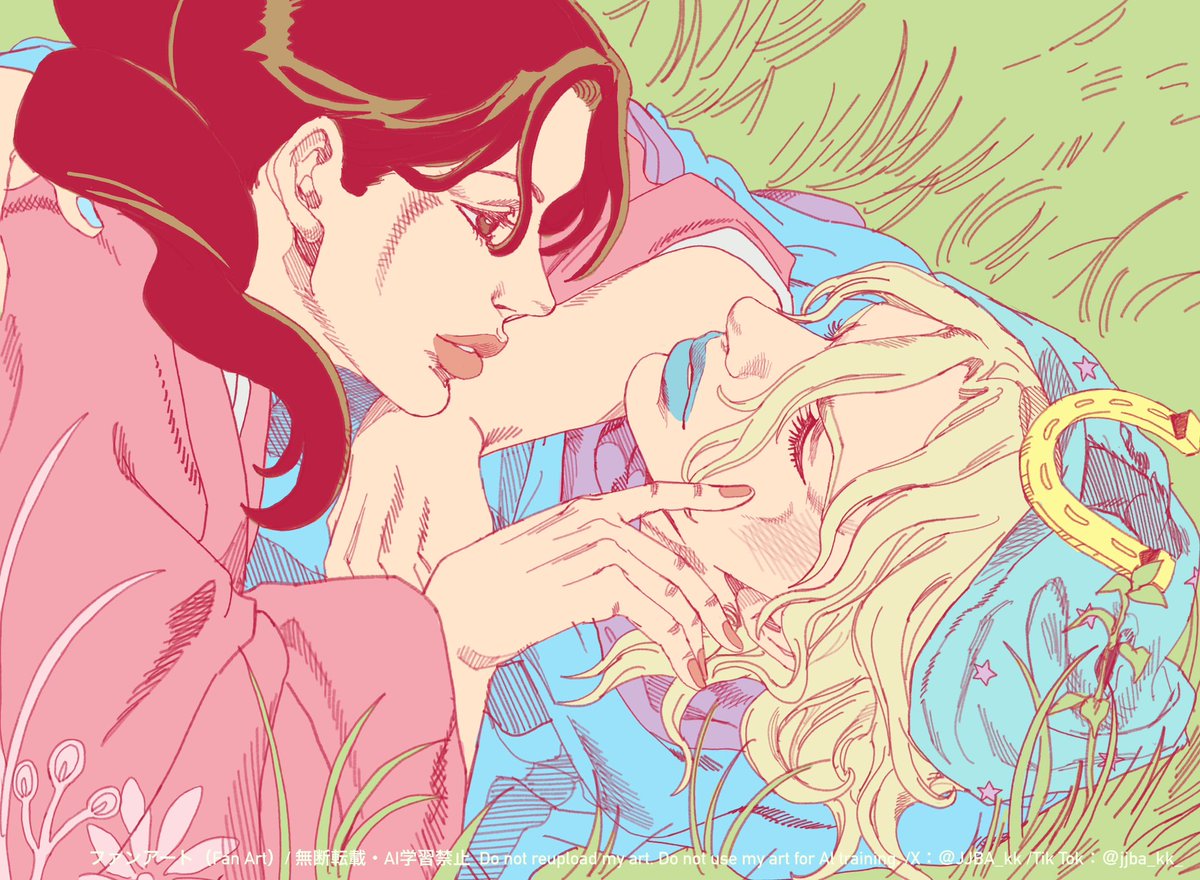 JJBA_kk's tweet photo. ジョニ理那 https://t.co/2HmFCKBeOy