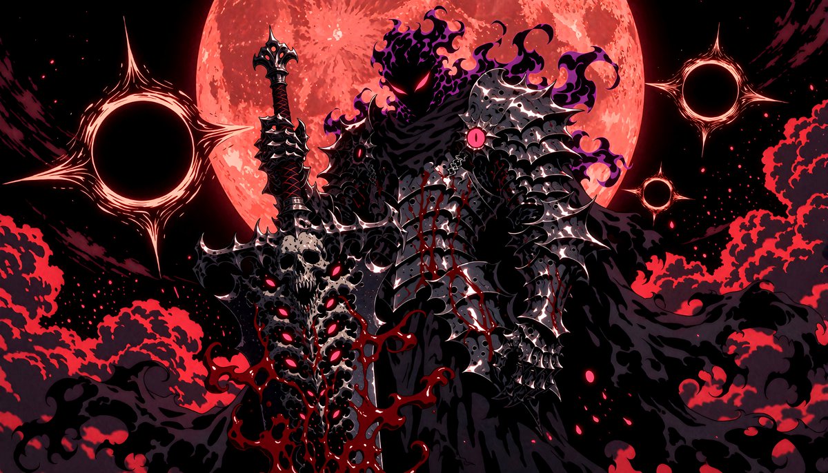 ScorpEclipse's tweet photo. #DarkFantasy #AIart #DarkWarrior #EpicFantasy #BloodMoon #FantasyArt #ScorpionWaifu #DarkArt #CinematicFantasy #AIGeneratedArt https://t.co/3aNMLeT7bw