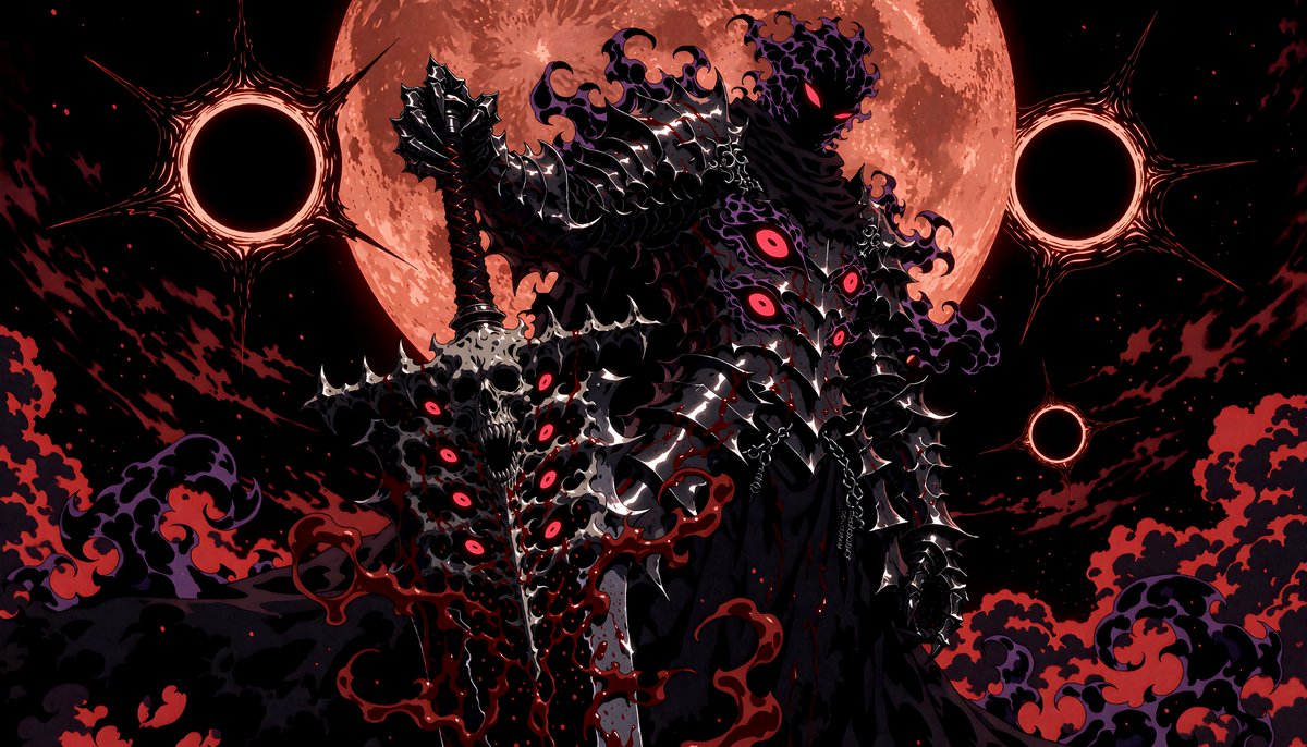 ScorpEclipse's tweet photo. #DarkFantasy #AIart #DarkWarrior #EpicFantasy #BloodMoon #FantasyArt #ScorpionWaifu #DarkArt #CinematicFantasy #AIGeneratedArt https://t.co/3aNMLeT7bw