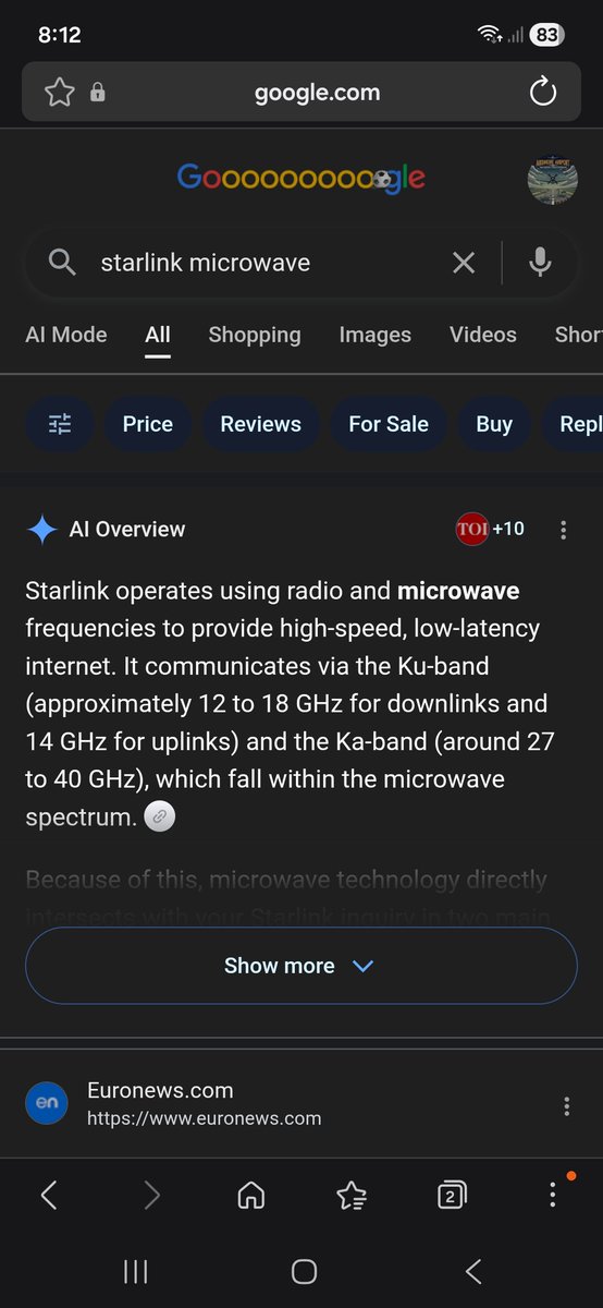 No_8_wire's tweet photo. Hey at @Starlink can stop microwaving?
I dead now 💀 🩸 💁‍♂️ https://t.co/OMNSRwYBJK