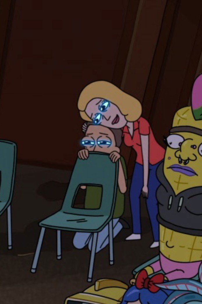 AquileZC137's tweet photo. Beth and Jerry in the background😭 https://t.co/h03jGYSqcQ