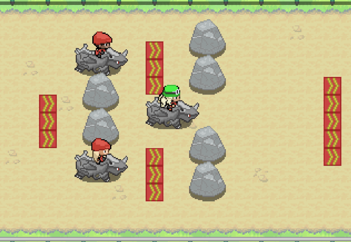 pokemon_Beauty's tweet photo. ▶️Carreras de Rhyhorn◀️

Una de las cosas que no tuvimos en Kalos fueron las carreras de Rhyhorn, así que en Pokémon Beauty ¡podrás competir en una serie de carreras de Rhyhorn opcionales!

Podrás obtener multitud de recompensas adicionales por completar las carreras. https://t.co/k9IPorVi4V