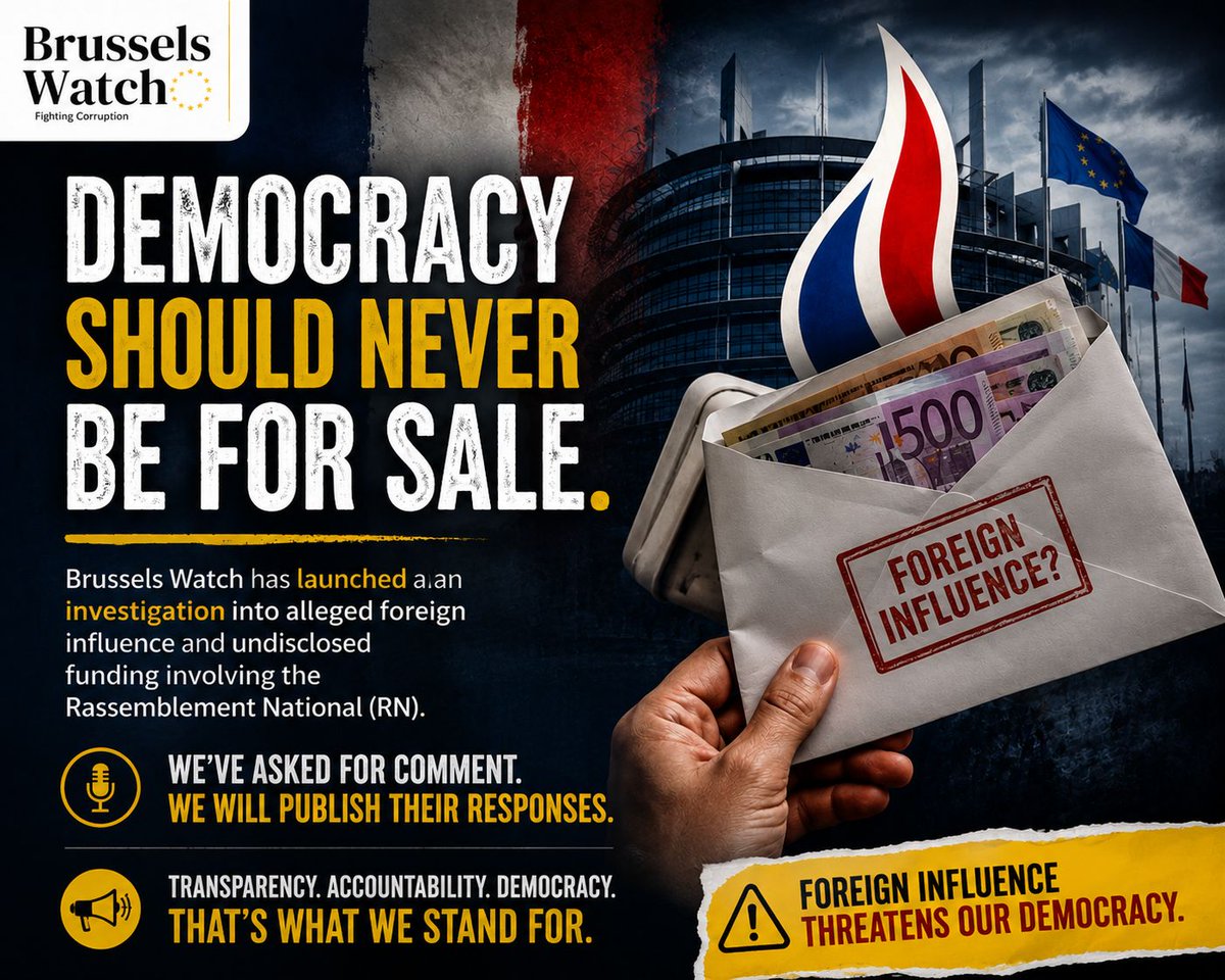 BrusselsWatch's tweet photo. #BrusselsWatch has invited @lesRepublicains to comment on the broader issues raised in our investigation, Foreign Cash and French Politics: The Rassemblement National (RN) Question. We welcome your perspective as part of our commitment to fair and balanced reporting. https://t.co/VQC2zdbRJe