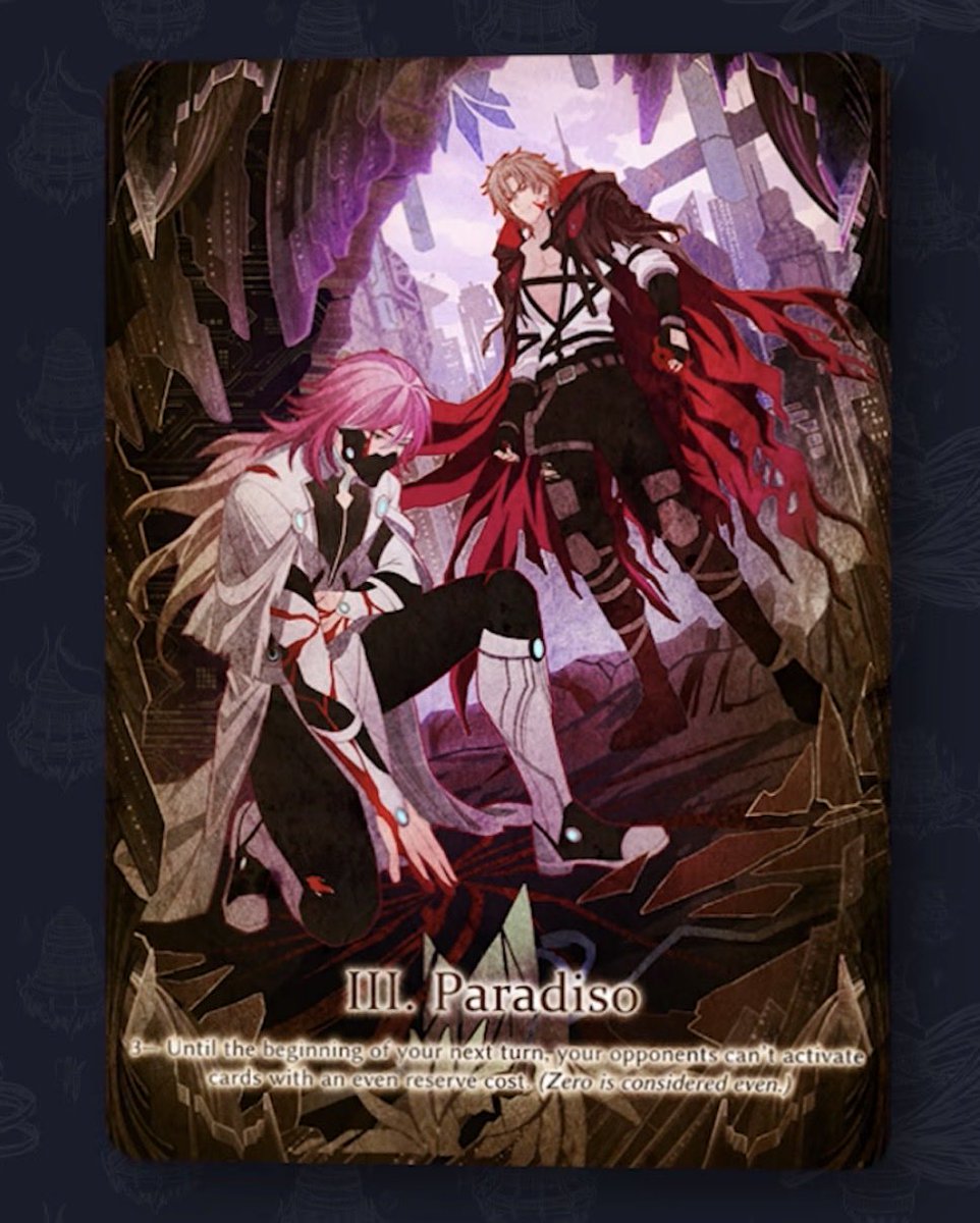 TL_Chaobo's tweet photo. The Riftbound spoiler were cool until Grand Archive showed off Daddy Dante 😳 thanks @MaindeckGames 

Watch here ➡️ https://t.co/fhJoz9HXar https://t.co/EOY3hsto6R