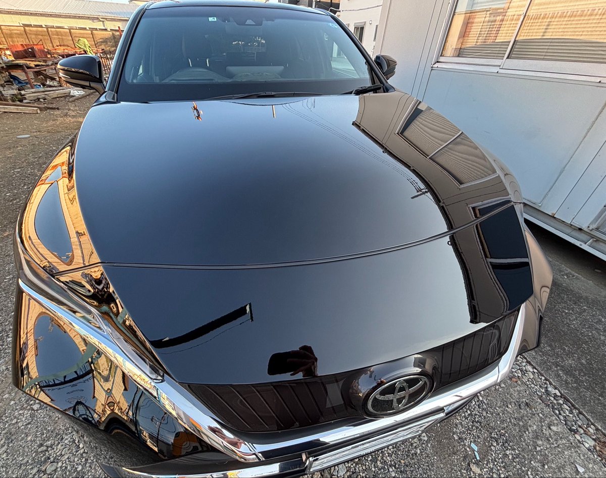 _akogi's tweet photo. 暑くて無理！ってことで近所のkeeperのような手洗い洗車してくれる所へ🏃‍➡️

純水器導入したらしく＋300円で仕上げ純水コース＼(^o^)／
近くの会社に寄り道して日陰でパーフェクSIO2

真夏はもうこれで行こう😂 https://t.co/kg00otImZV