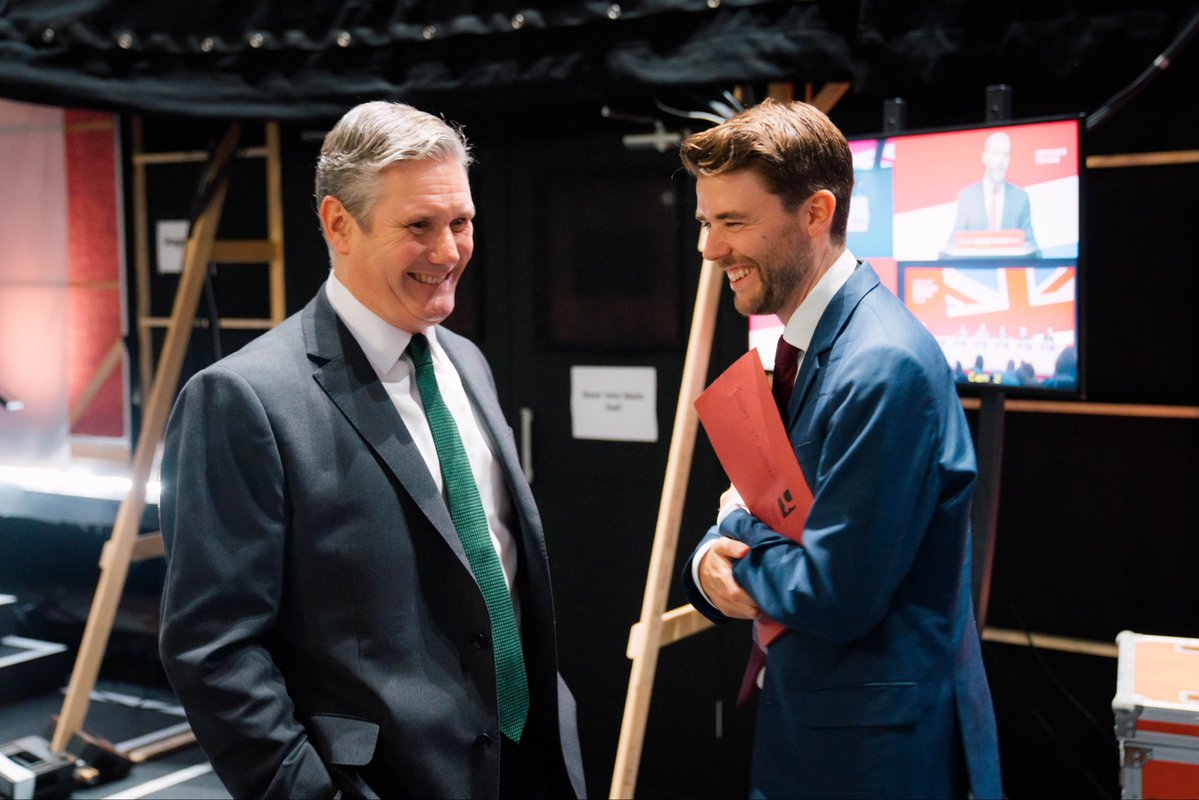 BenNunnUK's tweet photo. The number one rule of a political adviser is keep quiet in public. To keep off social media and to be the voice behind the scenes. But just for today I’m breaking that rule. 

I first met Keir Starmer more than twelve years ago when he was standing to be the Labour Party candidate in Holborn and St Pancras. 

Since then I have had the privilege of being by his side. From Brexit to the pandemic, leadership campaign to election, opposition to government.  Changing Labour from a party of protest to a party of change. Having the chance to do what politics is really about: improving people’s lives. 

Keir is a man of extraordinary strength, determination and decency. I’m so proud of what we have achieved together. Others will judge his time in politics as they see fit. But for me I see a Britain today that is a better country because of his leadership. 

Right, back to staying quiet.