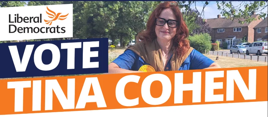 ReigateLibDems's tweet photo. Introducing our candidate for the Hooley, Merstham & Netherne By-Election on 6th August - Tina Cohen
Dr Tina Cohen has lived in Merstham for nearly 20 years & is a former teacher & an NHS Consultant Neuropsychologist
#Merstham #Hooley #Netherne #VoteLibDem https://t.co/X4KIV9bTVr