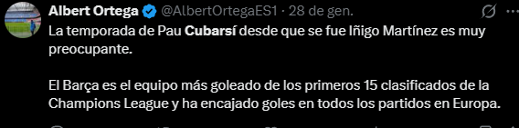 Blayasensat's tweet photo. @debejota El central de Schrödinger. Aquí no olvidamos cuando en su primer partido en Champions, que fue el MVP, hizo un hilo para decir que se le sobrevaloraba. Al sol que más calienta. https://t.co/u9HS2kQl9S
