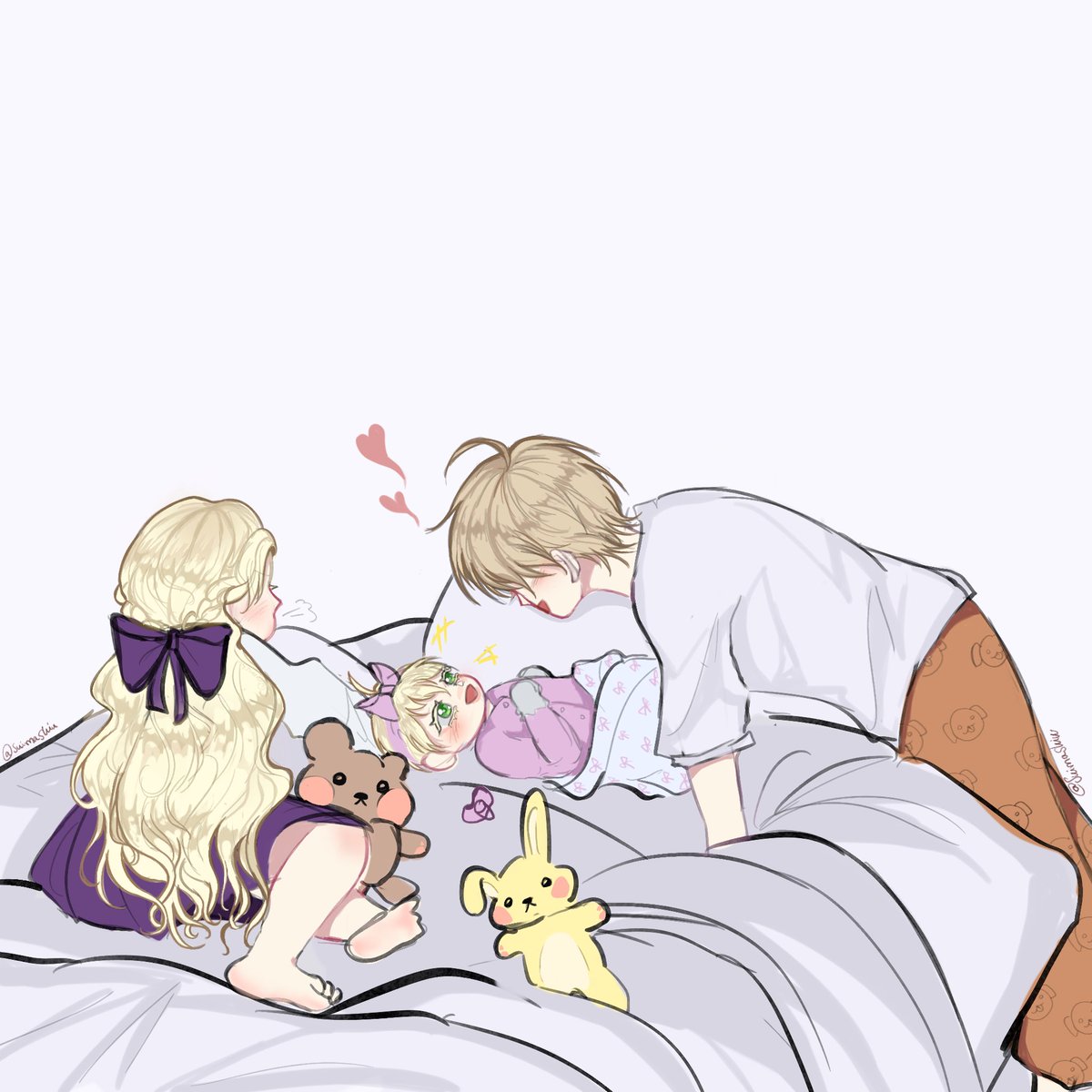 suimashiu's tweet photo. I drew josh and chase’s kids again i love their dynamics smm 

#KissMeIfYouCan https://t.co/8MyEf9WDDP