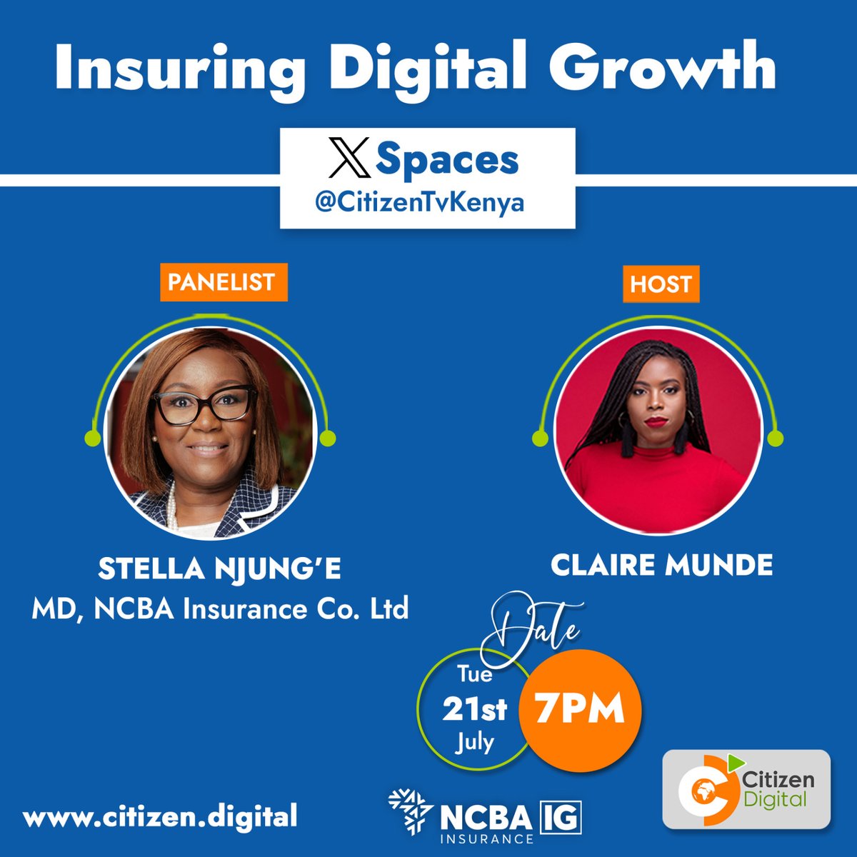 citizentvkenya's tweet photo. Kenya's digital economy is booming, but so are the risks

From cyber threats to business interruptions, today's creators need protection

Listen to #CitizenDigital X Spaces this Tuesday as we engage @NCBABankKenya on available solutions

Hosted by @Clairedudieu https://t.co/lA470utEeI