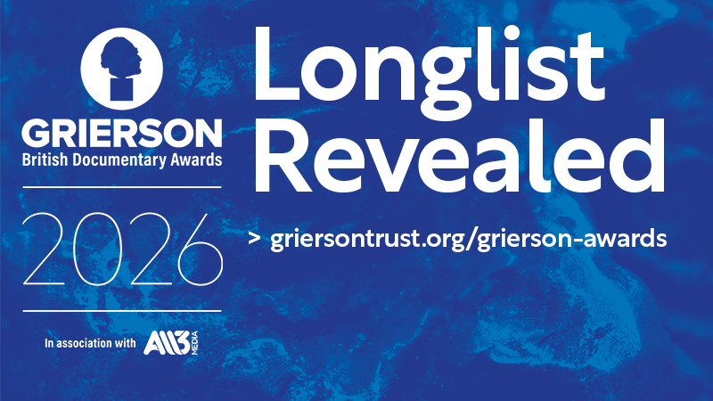 griersontrust's tweet photo. The 2026 #GriersonAwards longlist is revealed – in association with All3Media

Celebrating the best of the documentary genre, the awards spotlight UK and international productions across 16 categories 💫

https://t.co/MUqbQR2kcK https://t.co/otOYmf9EHr